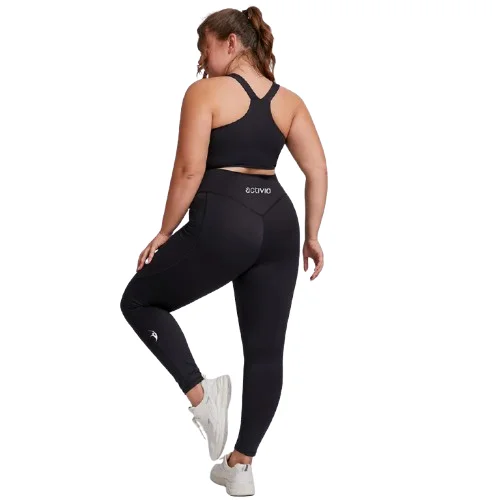 Black Leggings with Side Pockets
