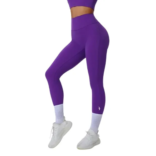 Purple Smooth Leggings
