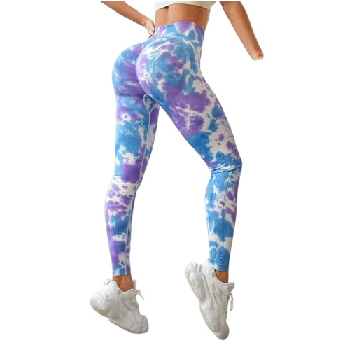 Blue Jazzy Leggings